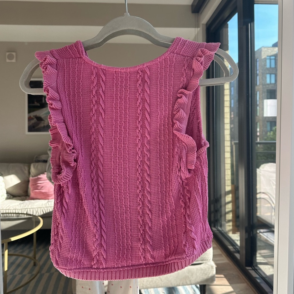 Pink Zara Cable Knit Top - Picture 2 of 3